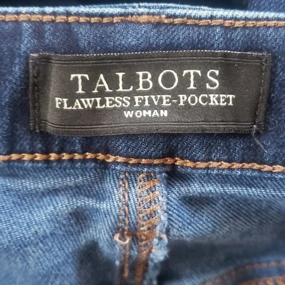 Talbots Flawless five pocket Straight Leg womens Jeans size 22W - Picture 4 of 6